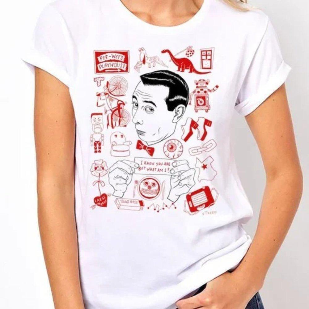 Pee Wee Herman Paul Reubens I Know You Are But What Am I Custom Shirt Sweater